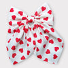 Valentine's alligator clip coquette hair bows. 4pcs/$10.00