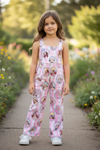 Cartoon character printed girls jumpsuit. SR102320-AMY