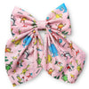 Dr.Seu** Character printed coquette hair bows. BW-2025-3