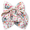 Dr.Seu** Character printed coquette hair bows. BW-2025-3