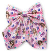 Swifti* printed coquette hair bows. (4PCS/$10.00)BW-2025-6