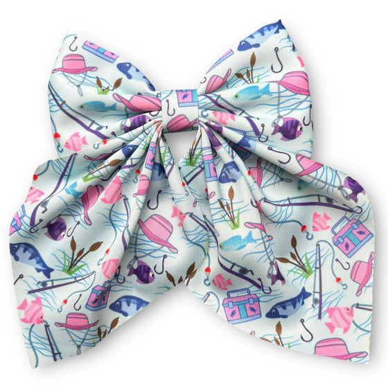 Multi-Printed Coquette hair bows. (4PCS/$10.00 )BW-2025-7