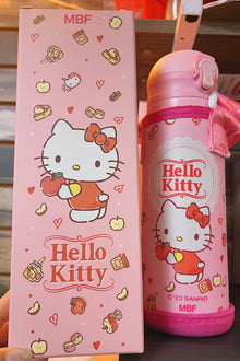  Hello Kitty& melody tumbler with cover.1