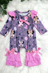 Character printed baby romper. LR042004-loi