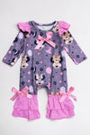 Character printed baby romper. LR042004-loi