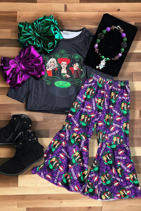 Hocus character printed halloween set. FRE-2023 SOL