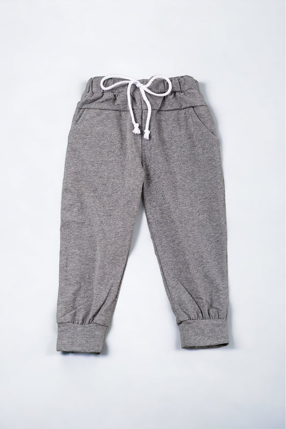 Dark Gray boys jogger pants. PNB25133001 SOL