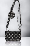 Black star printed crossbody purse. BBG60152004 M