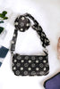 Black star printed crossbody purse. BBG60152004 M