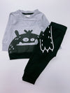 MONSTER PRINTED BABY SET. LC-B-CXCKTZ-219-724099 WEN