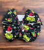 Big tassel Mr. Grinchh printed headbands. 8pcs/$10.00