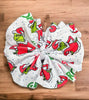 Big tassel Mr. Grinchh printed headbands. 4pcs/$10.00