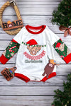 Highland cow printed baby romper. LR040517-LOI