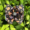 BW-DSG-1071: Floral & pumpkin printed hair bows.