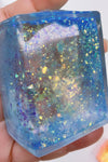 Sequins rectangle squishy. 2"x1.5