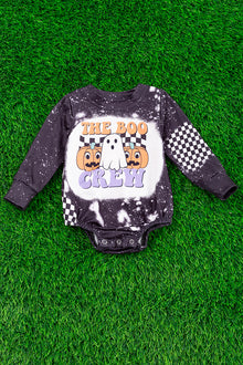  The boo crew" Halloween printed baby onesie. RPG40113028-JEANN