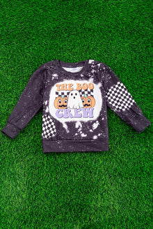  The boo crew" graphic printed sweatshirt. TPG40113028 LOI