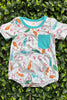 Gone fishing printed boys onesie. SR011001-SOL