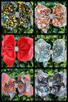 6.5" Double layer hair bows 12pcs/$8.00 BW-DSG-982