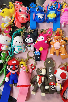  Character key chains & for backpack accessories. (4pcs$10.00) kk2024