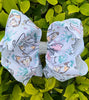 Sweet Cat printed double layer hair bows. (4pcs/$10.00) BW-DSG-984