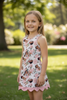 Moa*na Cartoon character Hi-Performance dress with attached shorts. GSD120305 AMY