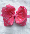 Let's go girls" Western fuchsia double layer headband. 4PCS/$10.00 BW-DSG- B11
