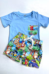 Character printed boys 2 piece set. BSSO041101-AMY