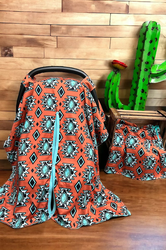aztec printed car seat cover. ZYTB25153004 S