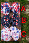 Big tassel printed headbands 3pcs/$10.50choose your favorite! HB-2023233