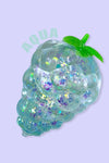 3" Grape Squishy stress toy. #1671-Grape