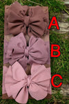 Big tassel printed headbands 3pcs/$10.50 choose your favorite! HB-202338