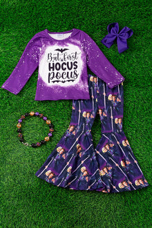  Purple Hocus Halloween 2 piece set. OFG40153071-LOII