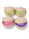 Glitter regular size dumplings. Blue, Yellow, Purple & pink TU-20216