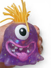 3.5" One eye hairy monster squishy stress toy. ACG61833