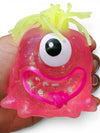 3.5" One eye hairy monster squishy stress toy. ACG61833