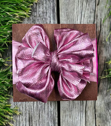 Metallic & mattE faux Big tassel printed headbands 2PC/$10.F-DLH2437K