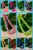 KICHA2024524 Fun bubble necklaces available in 10 colors!!! 4pcs