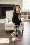 Snowman application pajamas set. CXCKTZ-541411