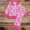 Barbie flower Character printed pajama set. GLP100903-loidye