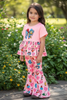 Pink Character printed 2 piece set. OFG53497 AMY