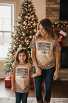 MOM CHRISTMAS VIBES" MOMMY & ME MULTI PRINTED TEE SHIRTS.  TPG501522022