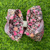 6.5 inch cow-western printed double layer hair bows. 4PCS/$10.00 BW-DSG-1057