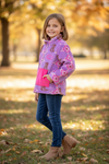 Purple boot & aztec, pullover sweater. TPG51038 JEA