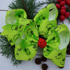 Approx. 4"  Christmas character mini bows. 12pcs/$13.99 BW-DSG-B268