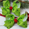 Approx. 4"  Christmas character mini bows. 12pcs/$13.99 BW-DSG-B268