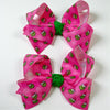 Approx. 4"  Christmas character mini bows. 12pcs/$13.99 BW-DSG-B269