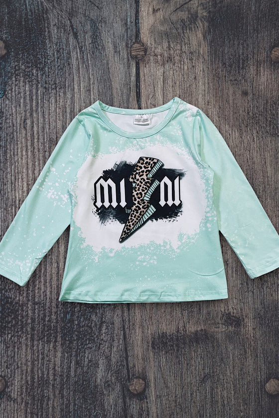 🔶Mini girls long sleeve graphic top LC-TP-2116309