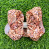 6.5 inch Pumpkin printed double layer  bows. 4pcs/$10.00 BW-DSG-C12