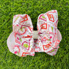 Christmas character, frame style double layer hair bows. 4PCS/$10.00 BW-DSG-C11